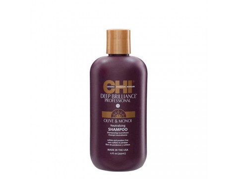CHI Deep Brilliance Neutralizing Shampoo Drėkinantis Plaukų Šampūnas, 355 ml 